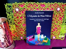 L'Odyssée de Miss Féline, un livre professionnel sur les chats et le toilettage rédigé avec EML-Ecriture.